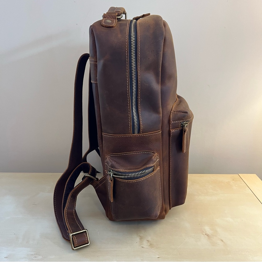 Duluth Leather Laptop Backpack - image 4
